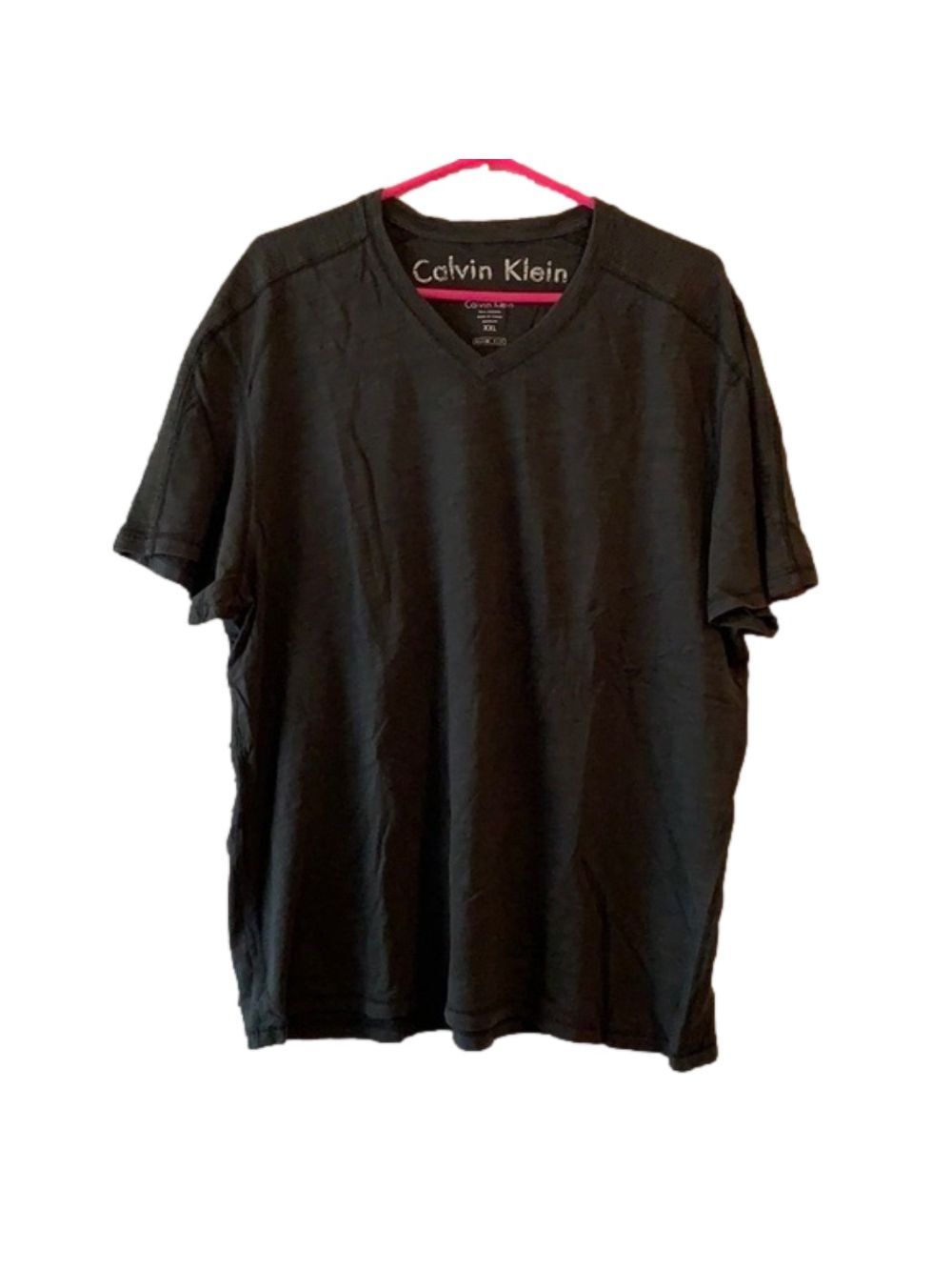 Calvin Klein XXL Charcoal Gray Short Sleeve Shirt